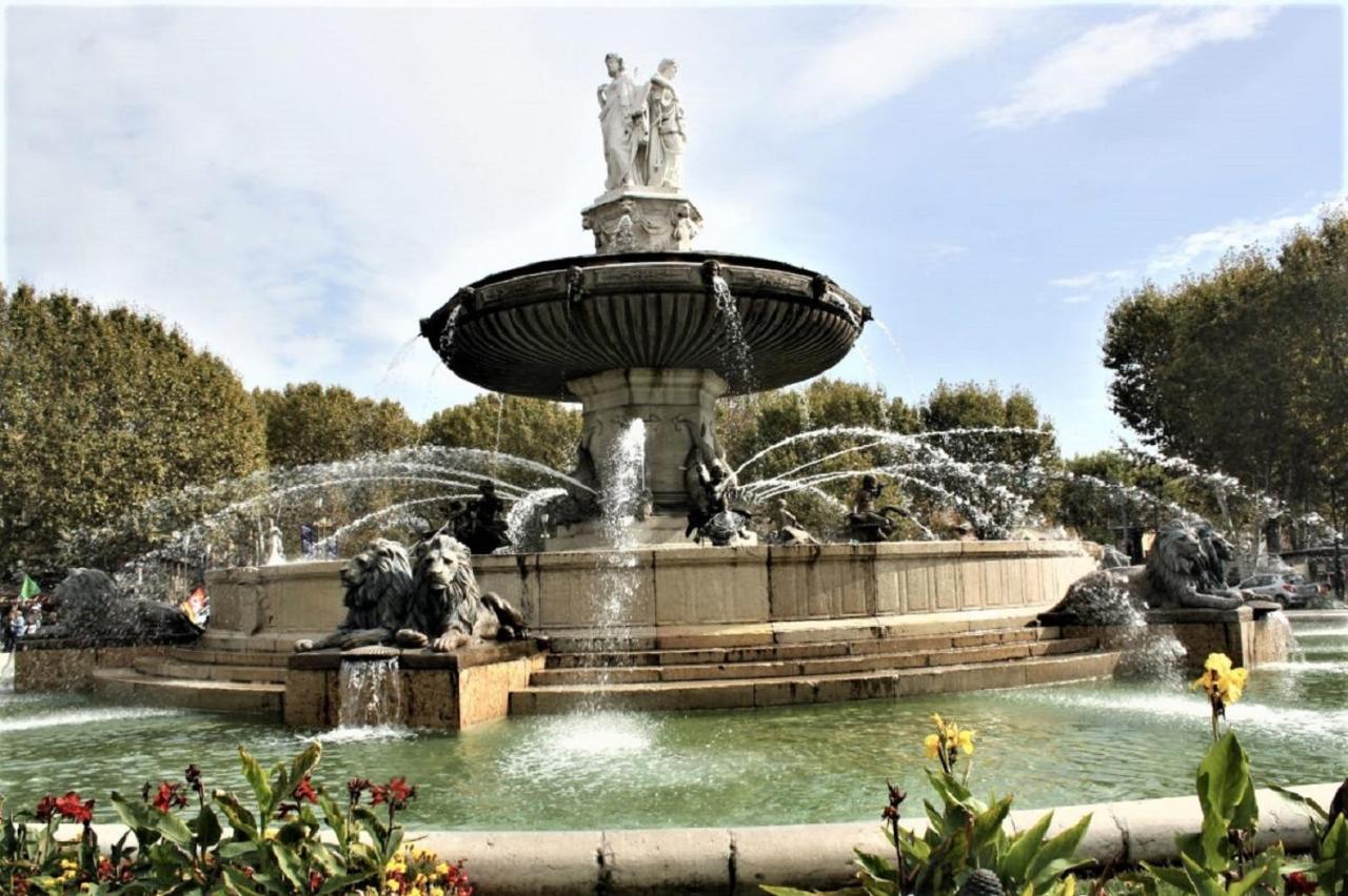 Blue Fountain Luxueux Studio Aix Centre Historique -Wifi-Smart Tv- Aix-en-Provence Zewnętrze zdjęcie